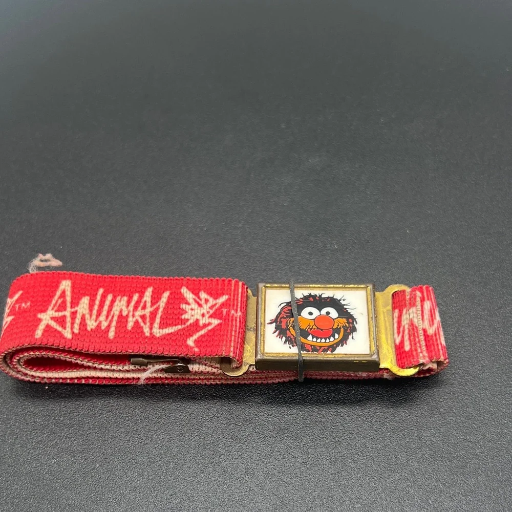 1981 Muppets “Animal” magnetic belt